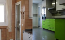 r5 Comparación de la zona de mobilario en cocina.